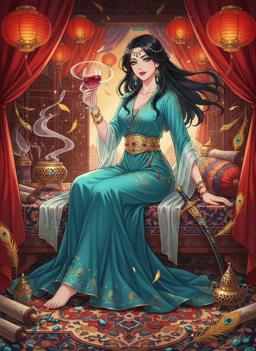 ليلى "زهرة الفيروز" - AI Character Card